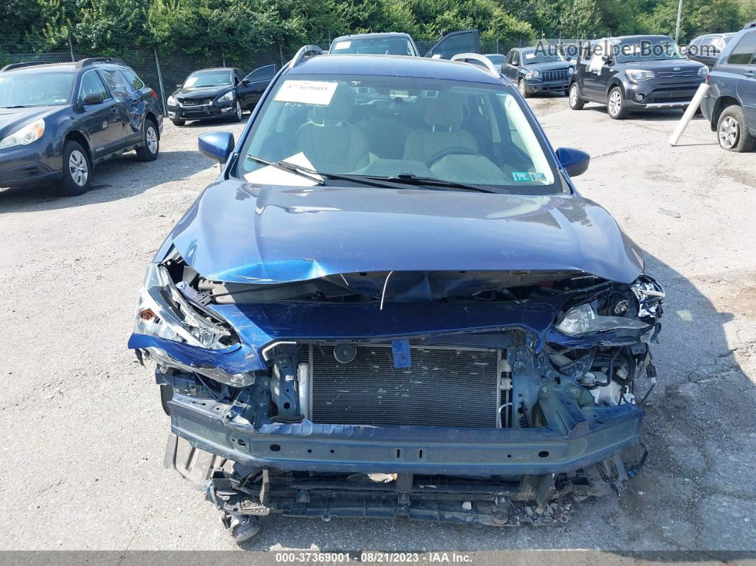 2018 Subaru Impreza Premium Blue vin: 4S3GTAD64J3740774