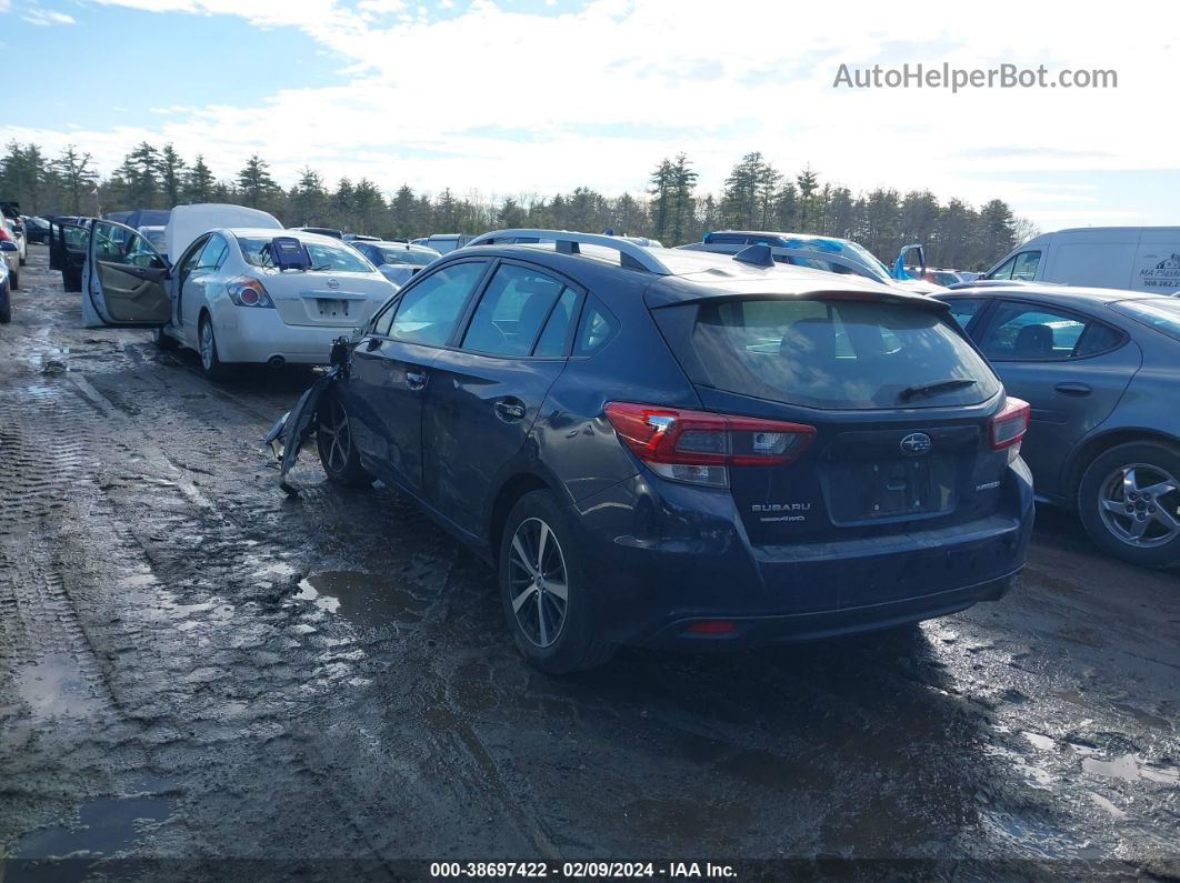 2021 Subaru Impreza Premium 5-door Синий vin: 4S3GTAD65M3701714