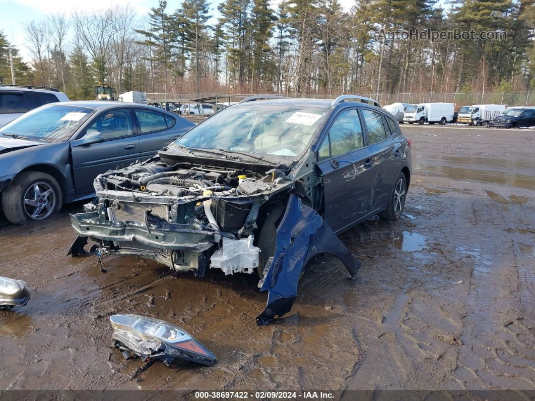 2021 Subaru Impreza Premium 5-door Синий vin: 4S3GTAD65M3701714