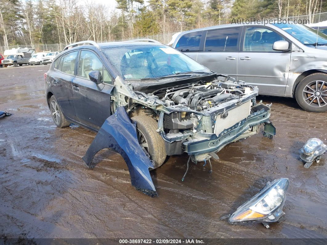 2021 Subaru Impreza Premium 5-door Blue vin: 4S3GTAD65M3701714