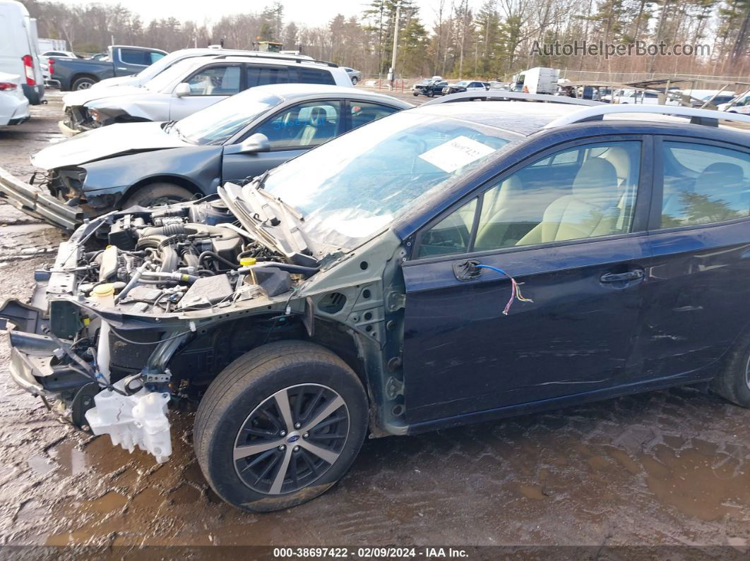 2021 Subaru Impreza Premium 5-door Blue vin: 4S3GTAD65M3701714