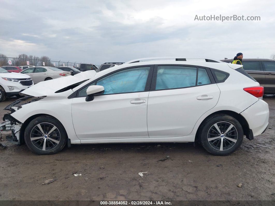 2021 Subaru Impreza Premium 5-door Белый vin: 4S3GTAD65M3704130