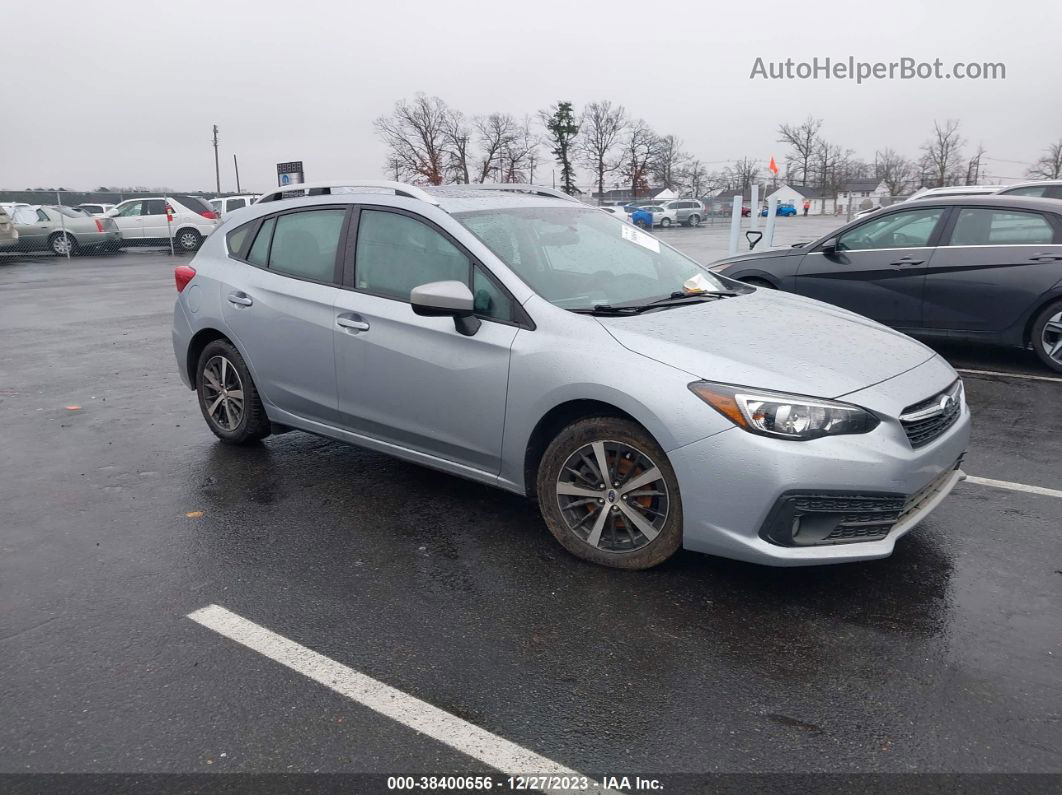 2021 Subaru Impreza Premium 5-door Blue vin: 4S3GTAD65M3711157