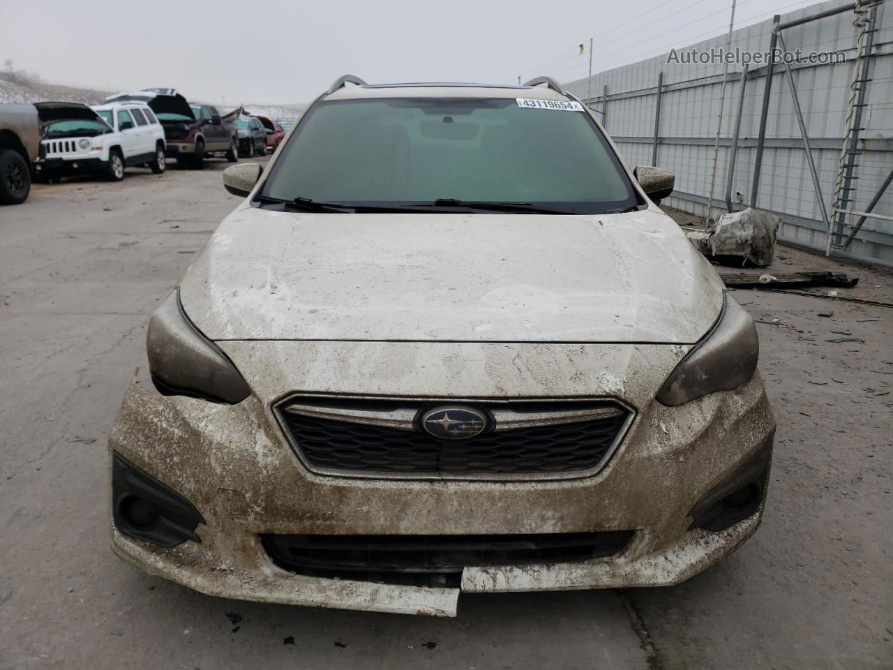 2018 Subaru Impreza Premium Plus White vin: 4S3GTAD66J3735351