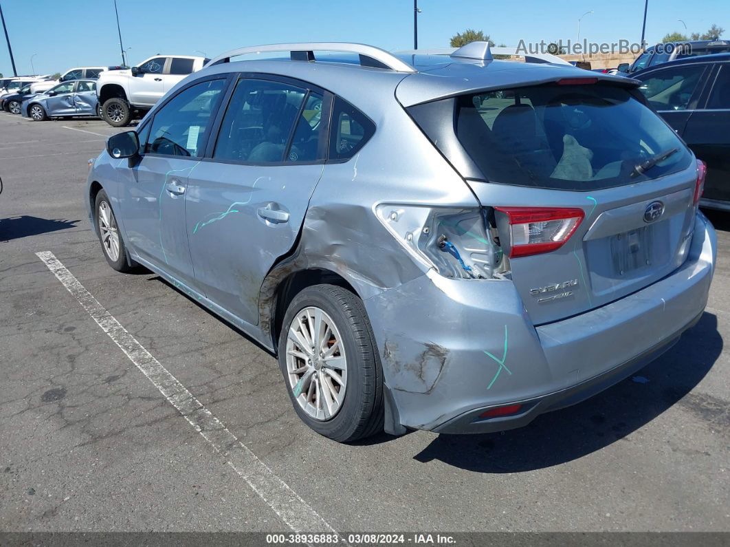 2018 Subaru Impreza 2.0i Premium Blue vin: 4S3GTAD66J3737472