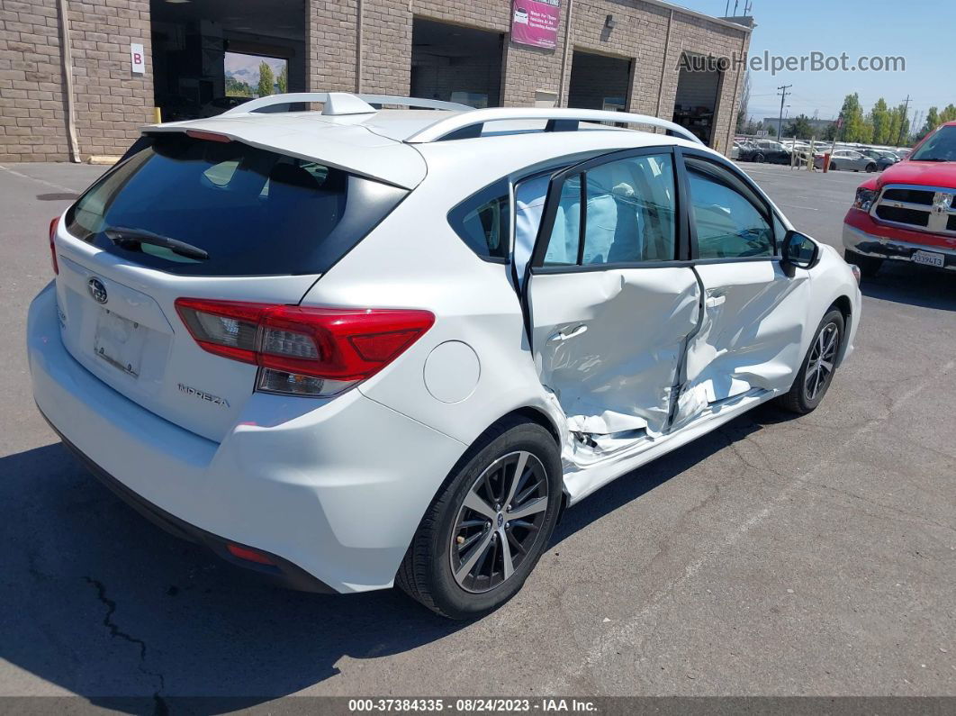 2021 Subaru Impreza Premium White vin: 4S3GTAD66M3710003