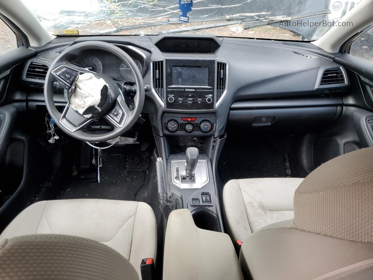 2018 Subaru Impreza Premium Plus Черный vin: 4S3GTAD67J3714346