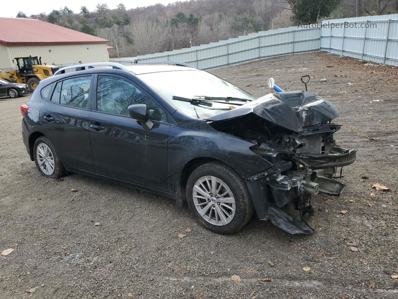 2018 Subaru Impreza Premium Plus Black vin: 4S3GTAD67J3714346