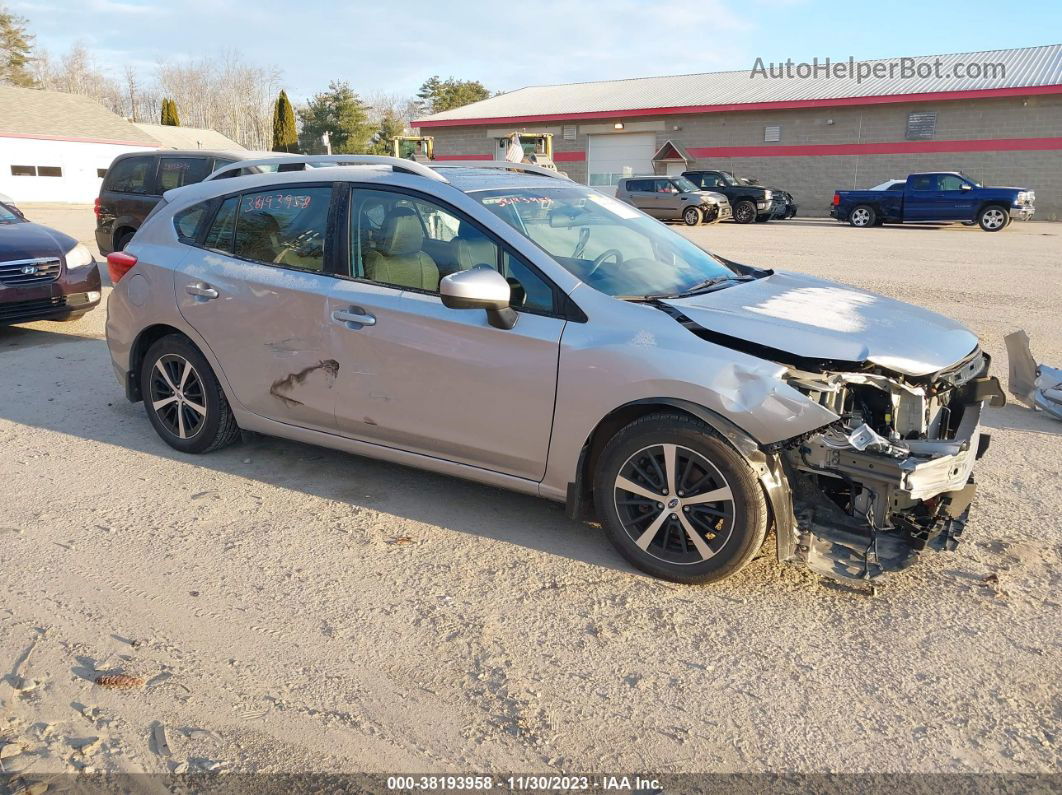 2021 Subaru Impreza Premium 5-door Silver vin: 4S3GTAD67M3713170