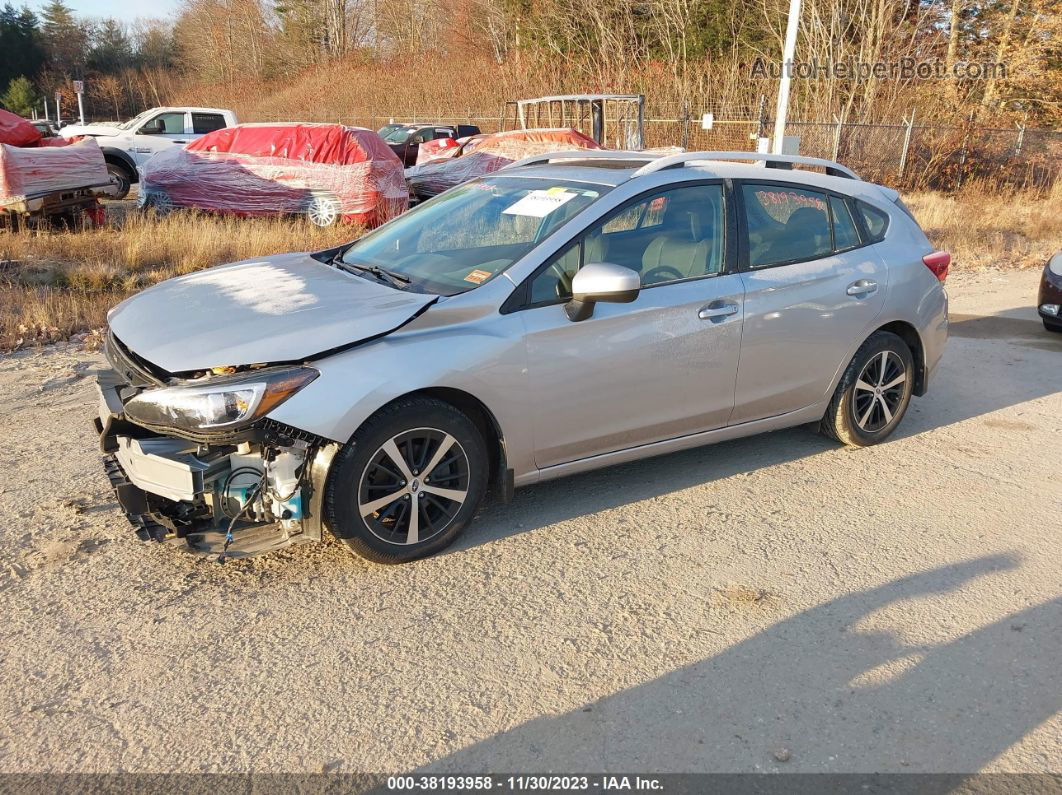 2021 Subaru Impreza Premium 5-door Серебряный vin: 4S3GTAD67M3713170