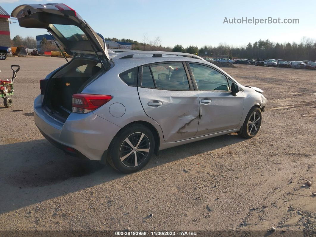 2021 Subaru Impreza Premium 5-door Серебряный vin: 4S3GTAD67M3713170