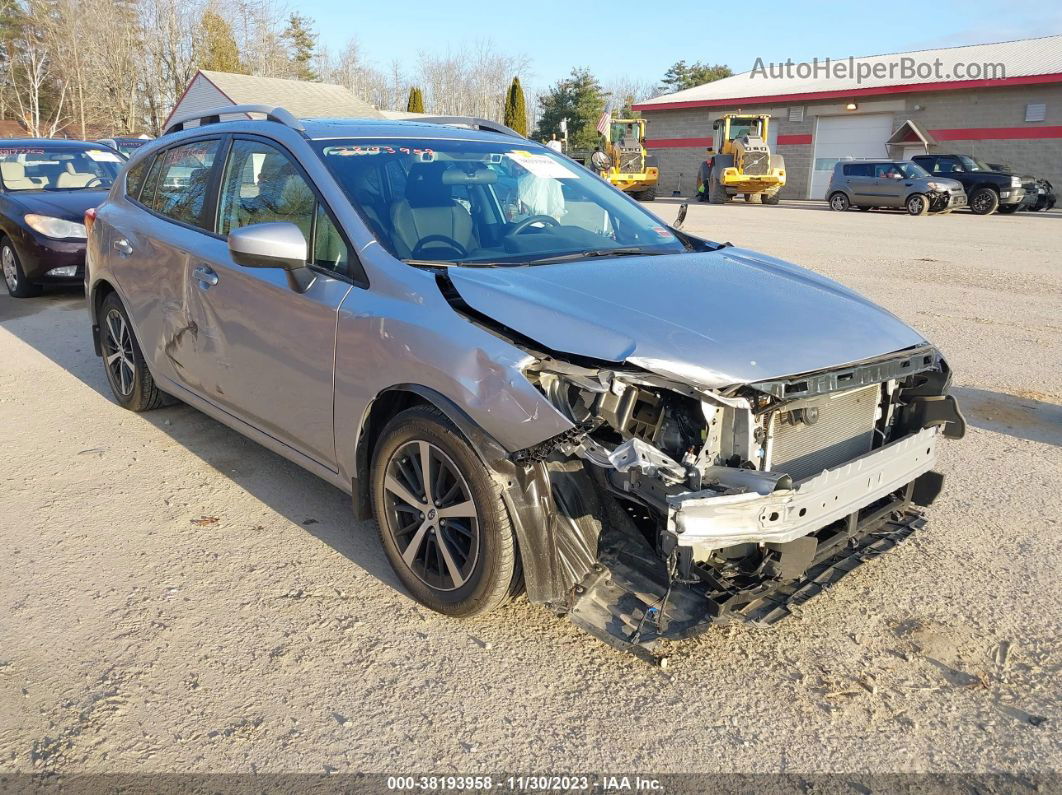 2021 Subaru Impreza Premium 5-door Silver vin: 4S3GTAD67M3713170