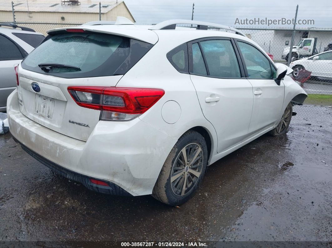 2021 Subaru Impreza Premium 5-door White vin: 4S3GTAD69M3717107