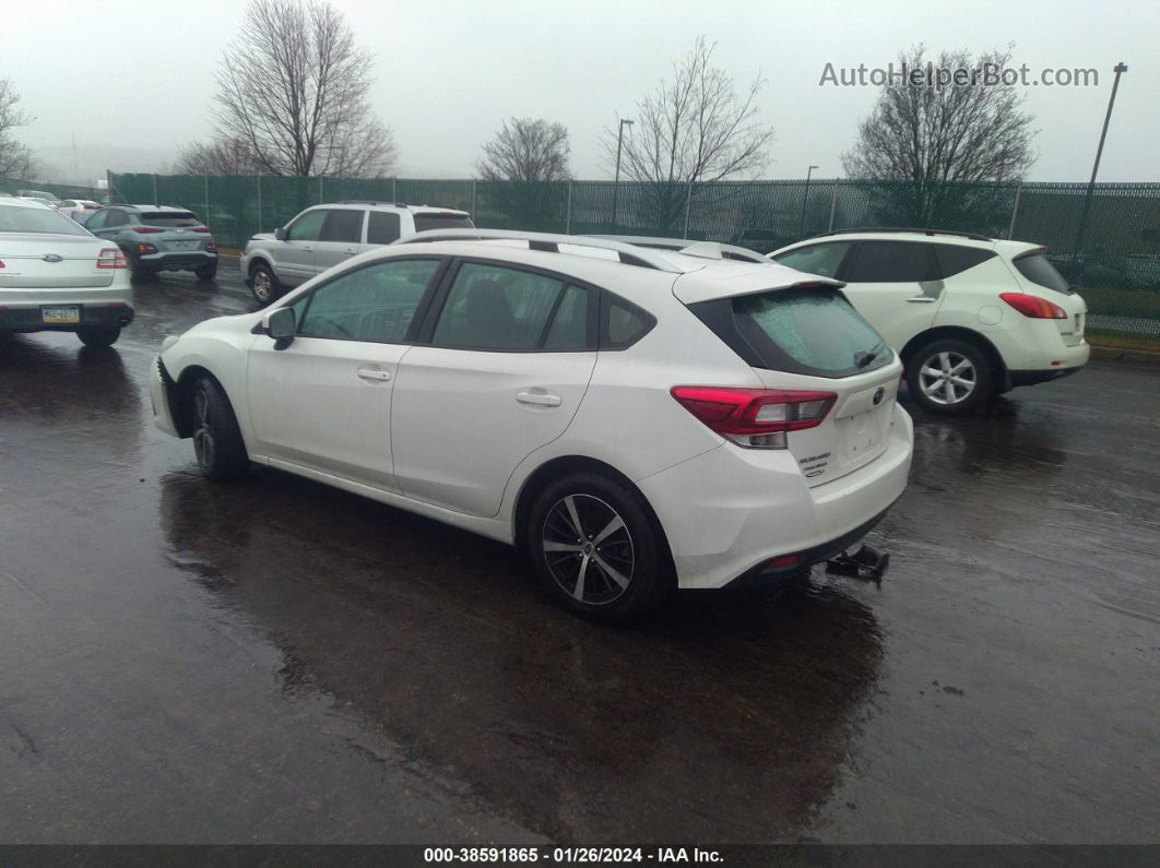 2021 Subaru Impreza Premium White vin: 4S3GTAD6XM3711395