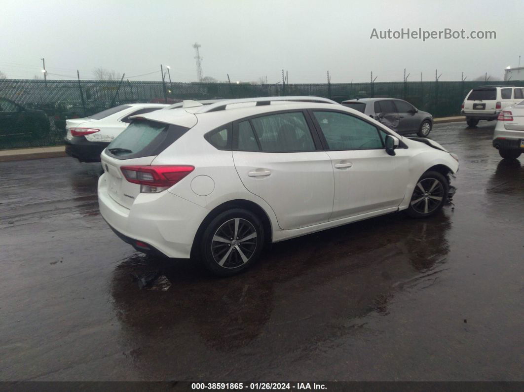 2021 Subaru Impreza Premium White vin: 4S3GTAD6XM3711395