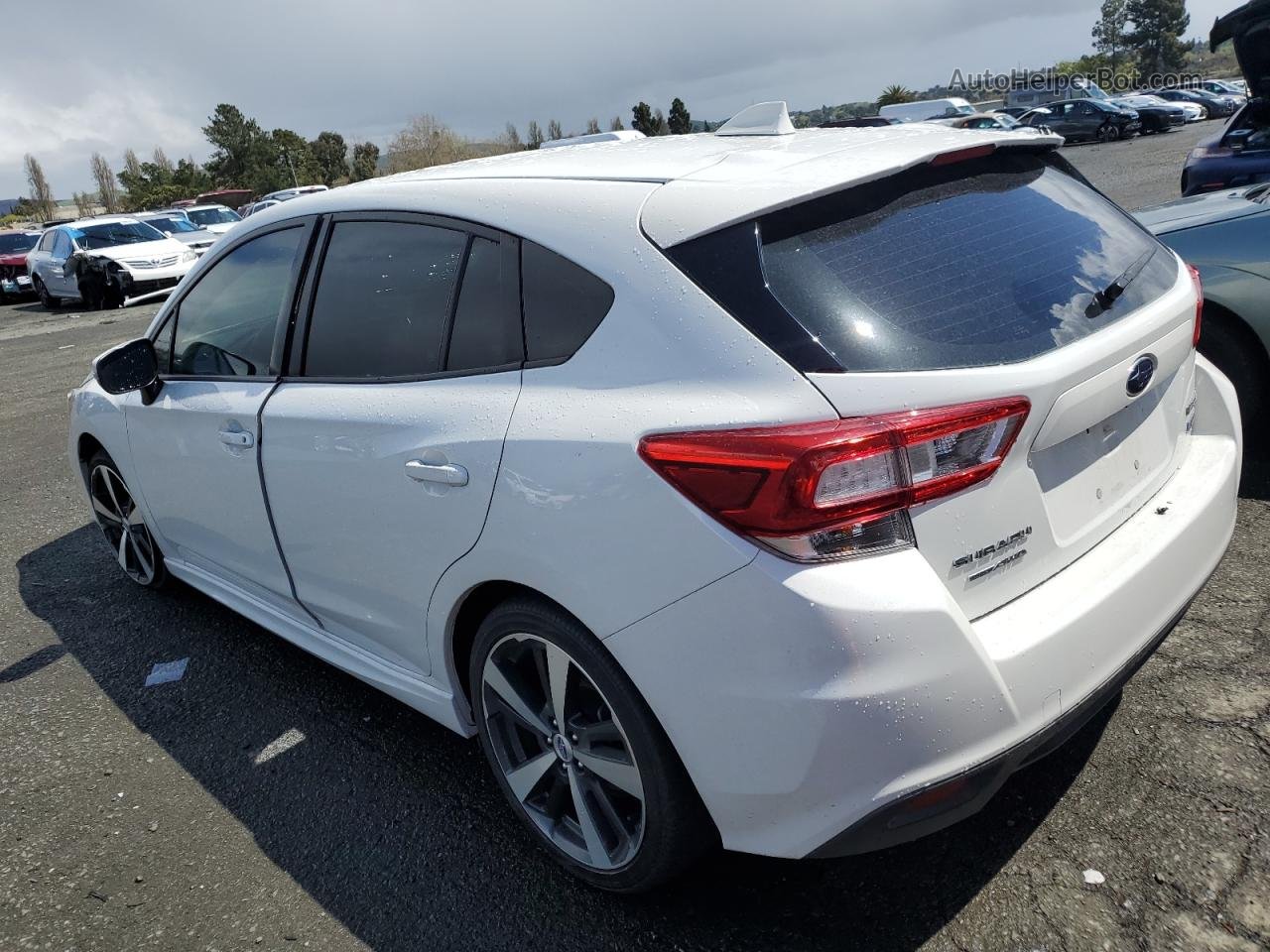 2018 Subaru Impreza Sport Белый vin: 4S3GTAK61J3700851