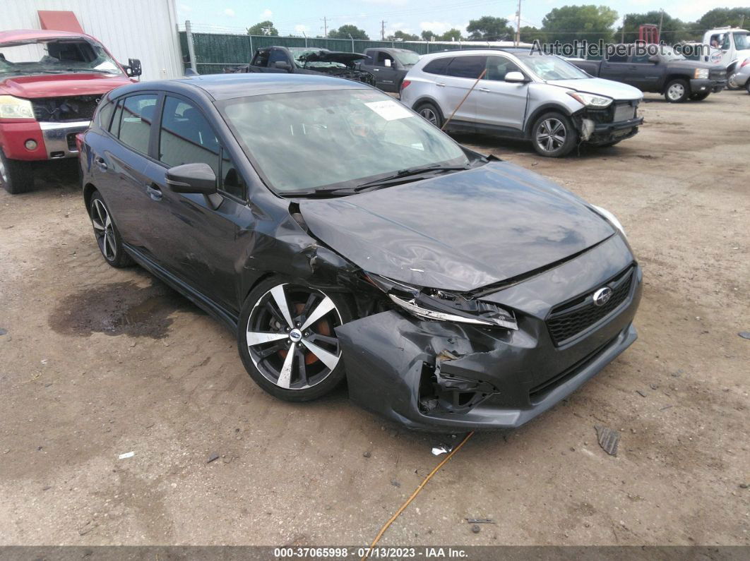 2018 Subaru Impreza Sport Gray vin: 4S3GTAK61J3732568