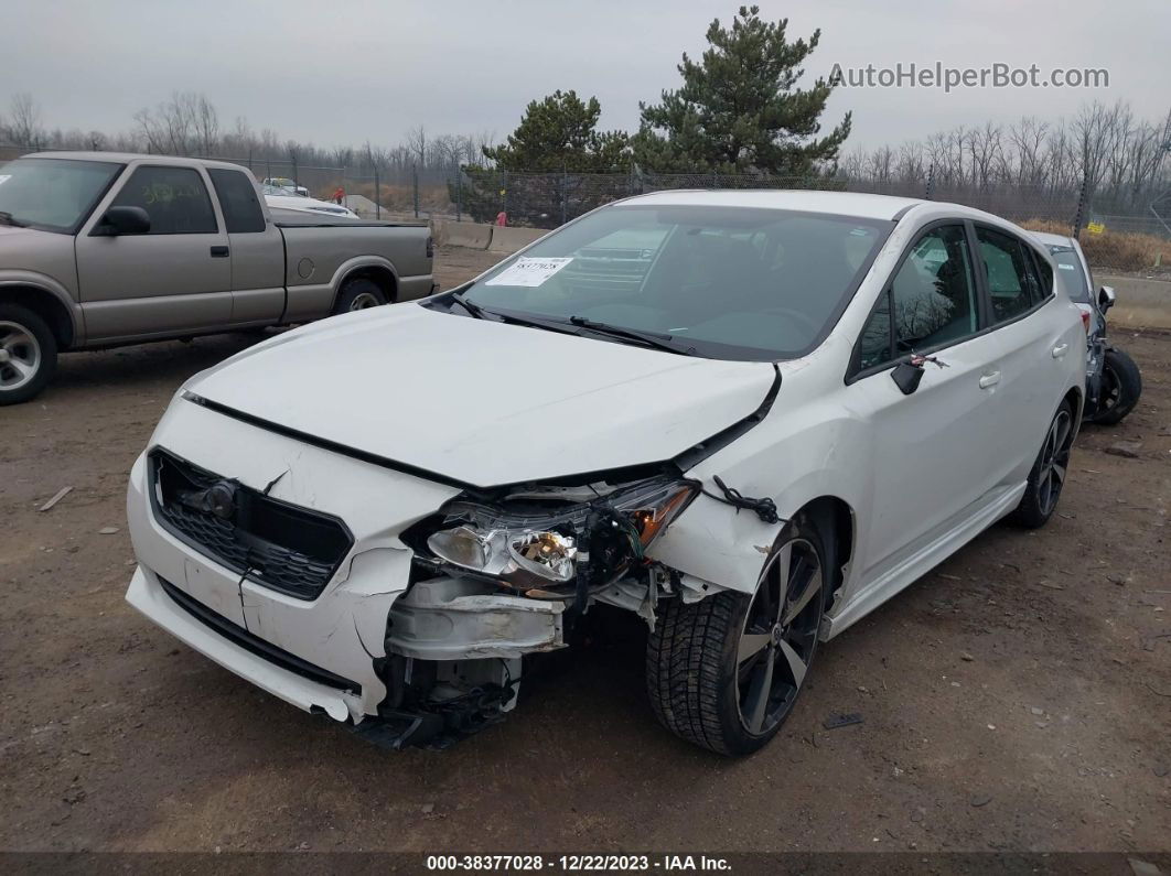 2018 Subaru Impreza 2.0i Sport White vin: 4S3GTAK61J3736958