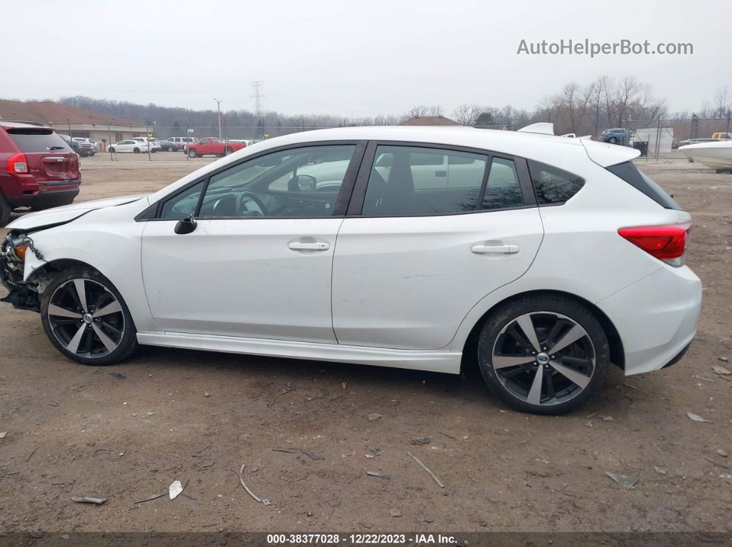 2018 Subaru Impreza 2.0i Sport White vin: 4S3GTAK61J3736958