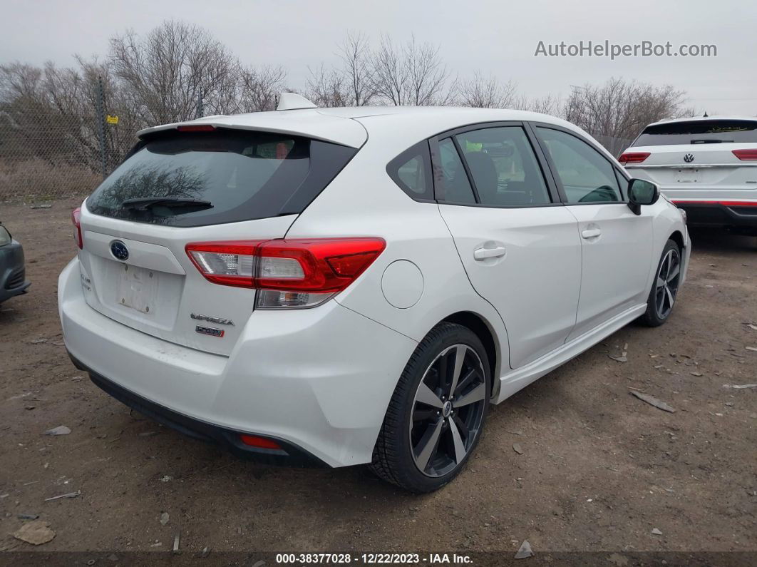 2018 Subaru Impreza 2.0i Sport White vin: 4S3GTAK61J3736958