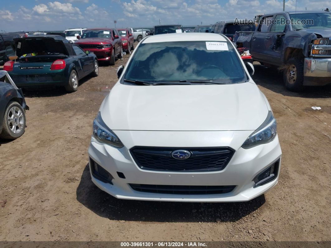 2018 Subaru Impreza 2.0i Sport White vin: 4S3GTAK64J3706806