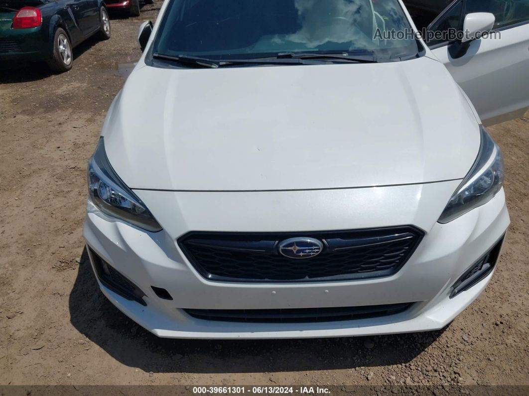 2018 Subaru Impreza 2.0i Sport White vin: 4S3GTAK64J3706806