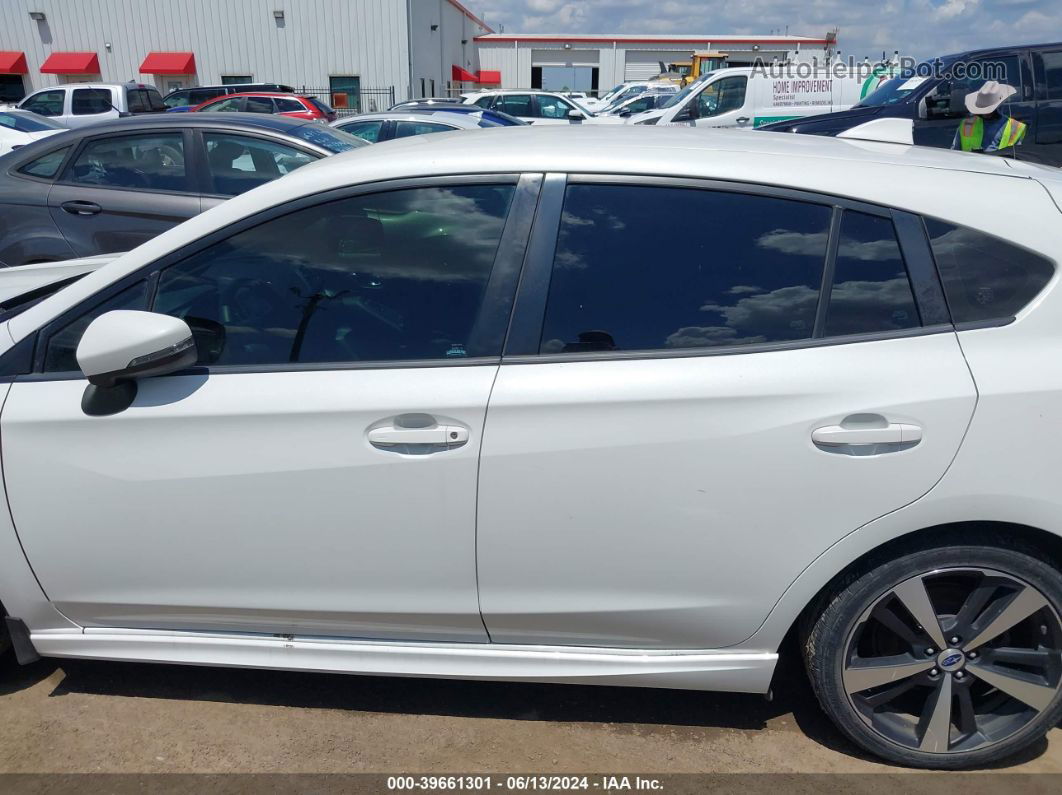 2018 Subaru Impreza 2.0i Sport White vin: 4S3GTAK64J3706806