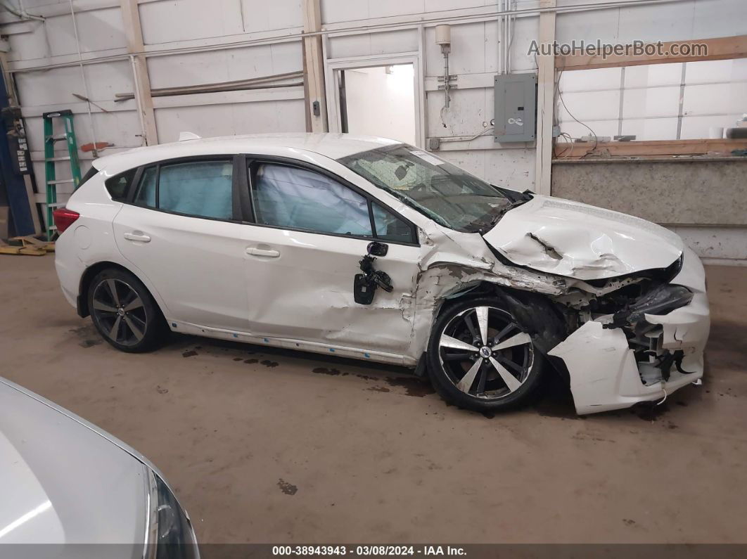 2018 Subaru Impreza 2.0i Sport White vin: 4S3GTAK6XJ3749336