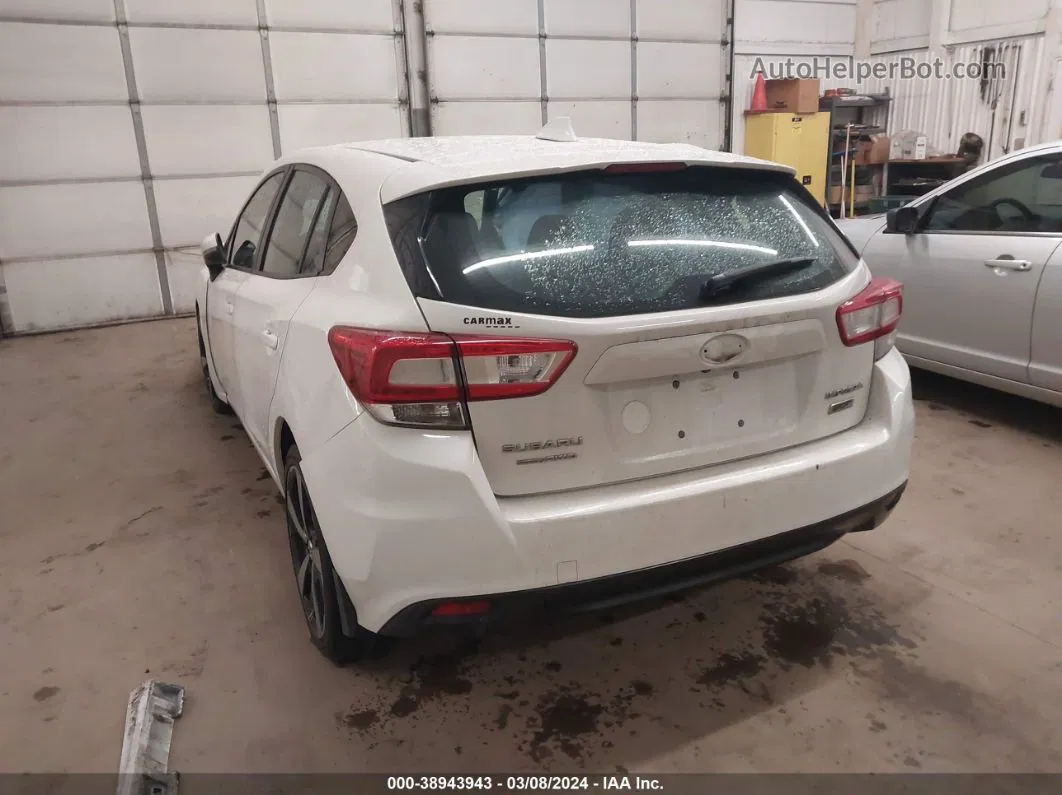 2018 Subaru Impreza 2.0i Sport White vin: 4S3GTAK6XJ3749336