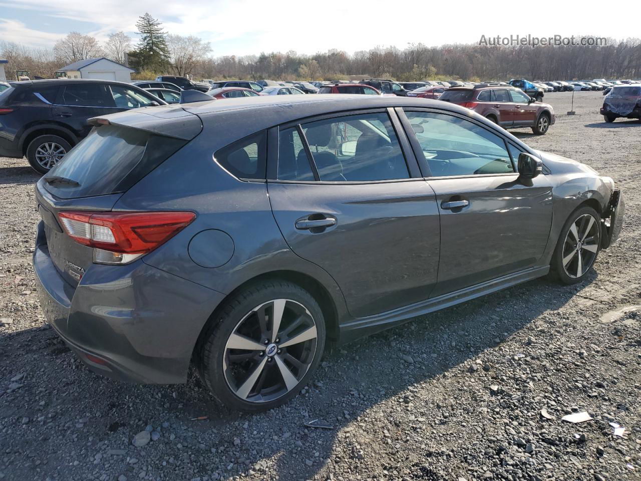 2018 Subaru Impreza Sport Charcoal vin: 4S3GTAL60J1718252