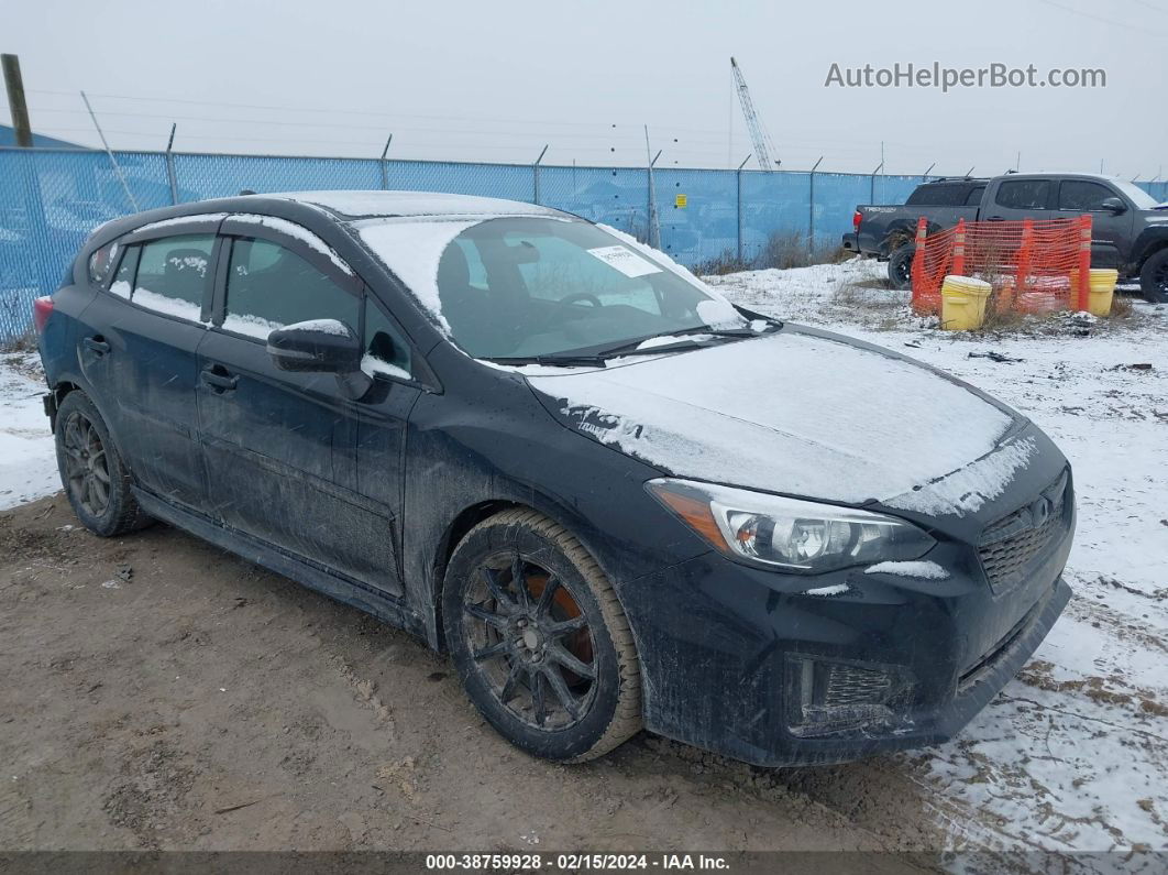 2018 Subaru Impreza 2.0i Sport Черный vin: 4S3GTAL61J1706305