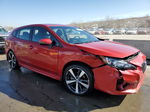 2018 Subaru Impreza Sport Red vin: 4S3GTAL65J1701883