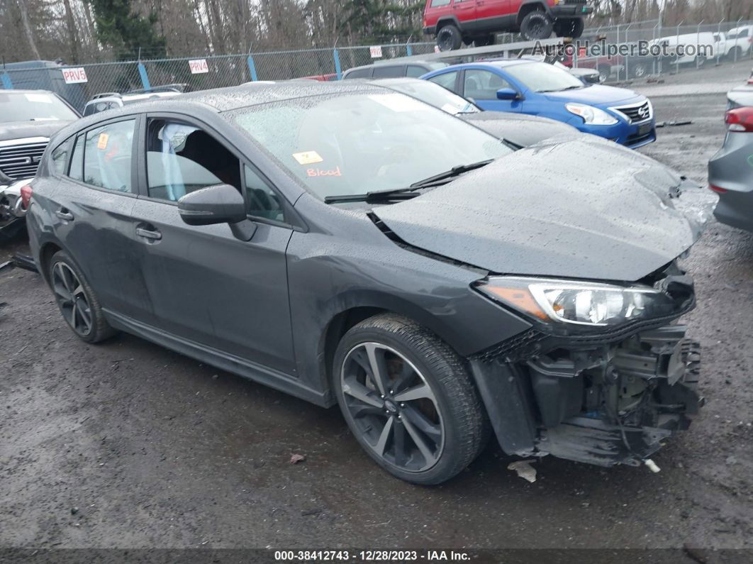 2021 Subaru Impreza Sport 5-door Серый vin: 4S3GTAL67M3700016