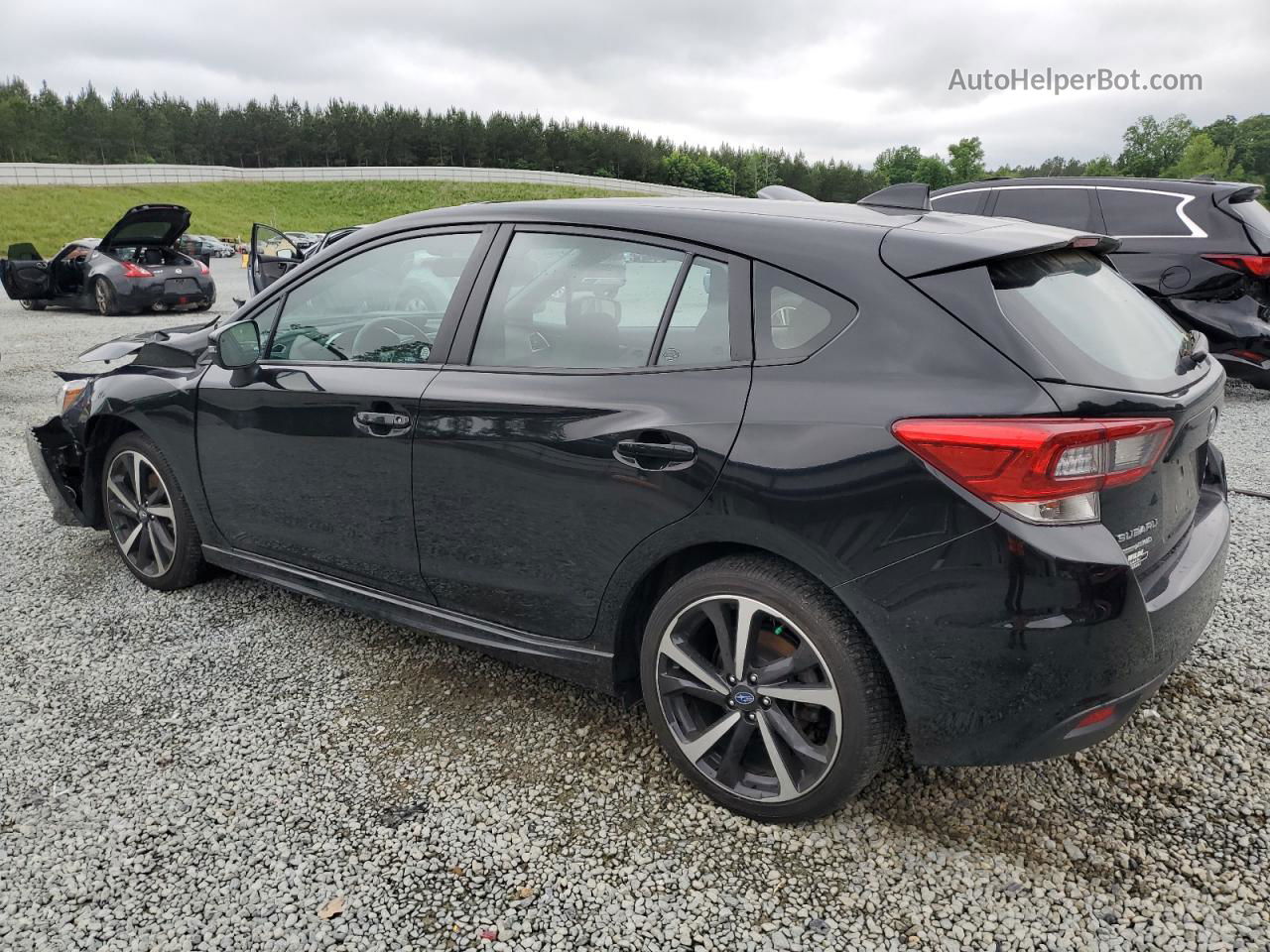 2021 Subaru Impreza Sport Black vin: 4S3GTAL68M3701904