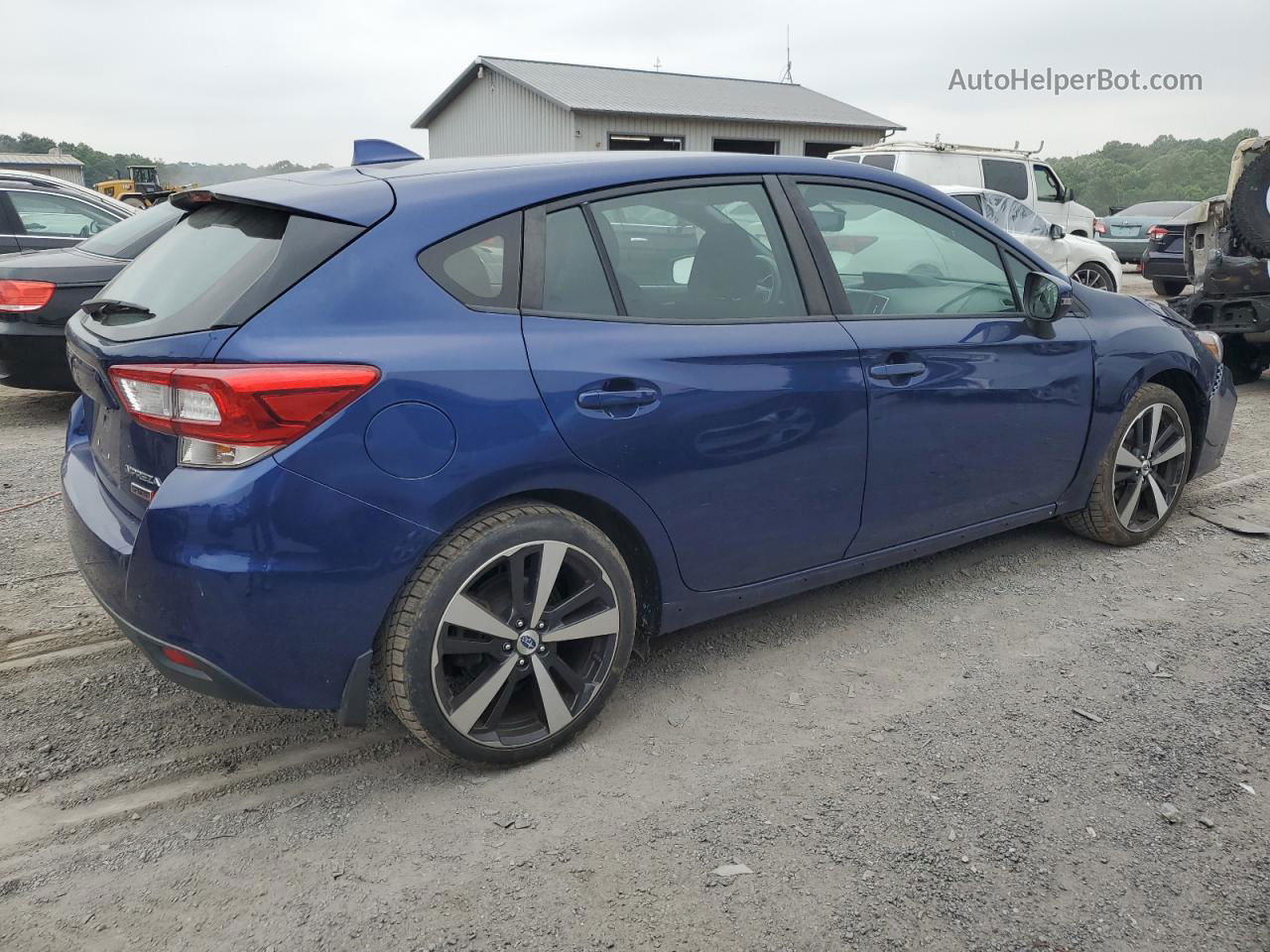 2018 Subaru Impreza Sport Blue vin: 4S3GTAL69J3749892