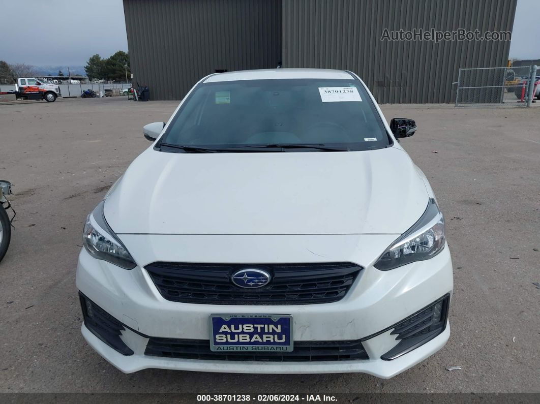 2021 Subaru Impreza Sport 5-door White vin: 4S3GTAL6XM3712516