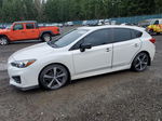 2018 Subaru Impreza Sport White vin: 4S3GTAM60J3702331