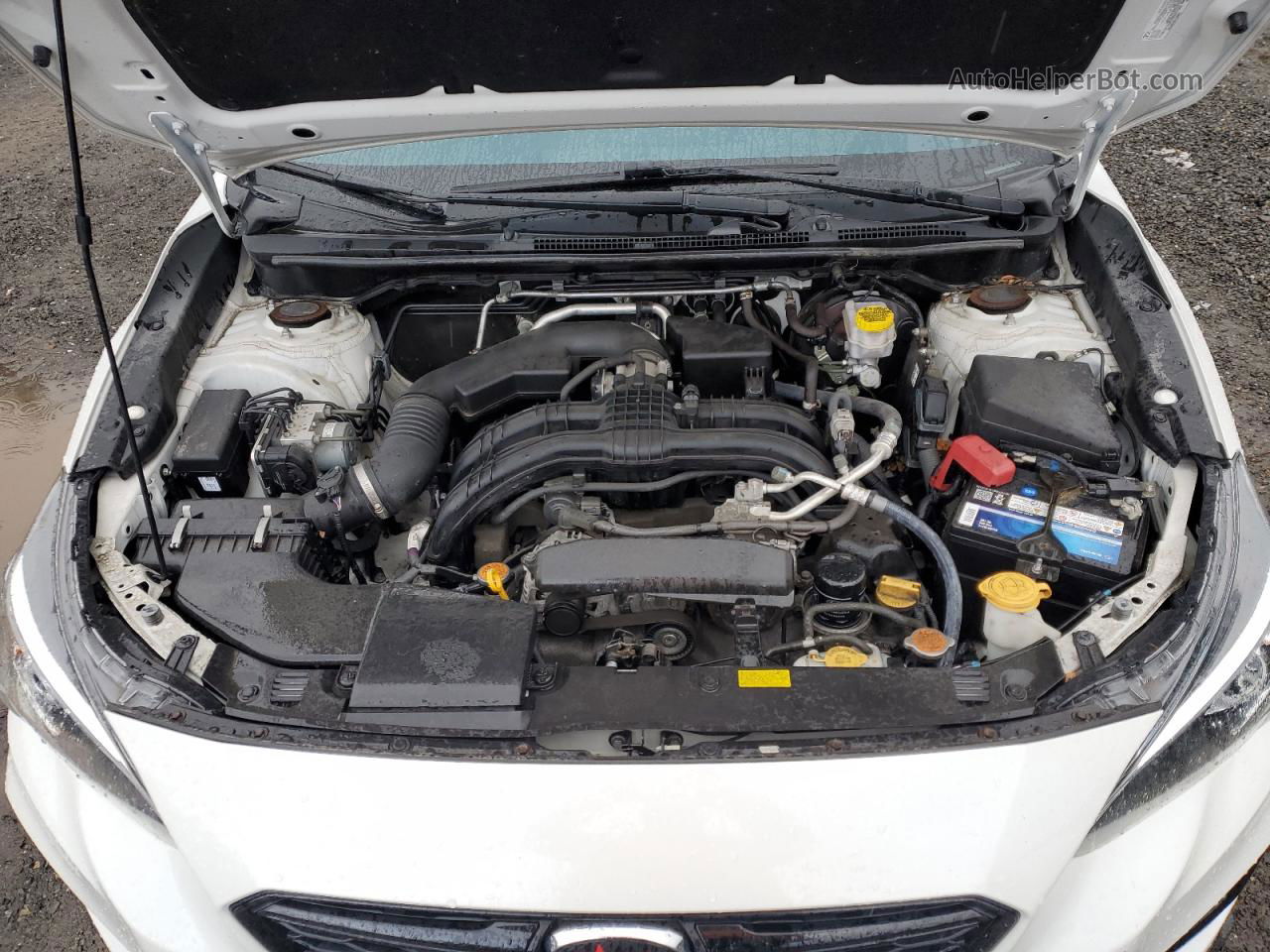 2018 Subaru Impreza Sport White vin: 4S3GTAM60J3702331