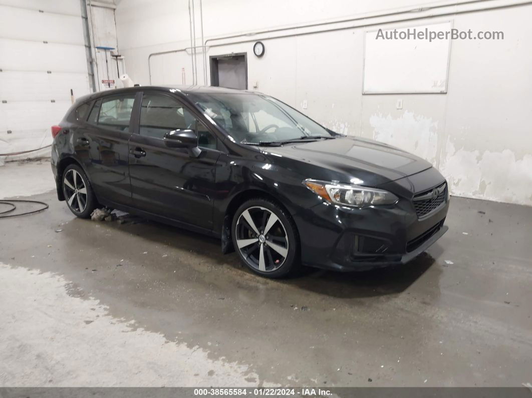 2018 Subaru Impreza 2.0i Sport Черный vin: 4S3GTAM64J3737826