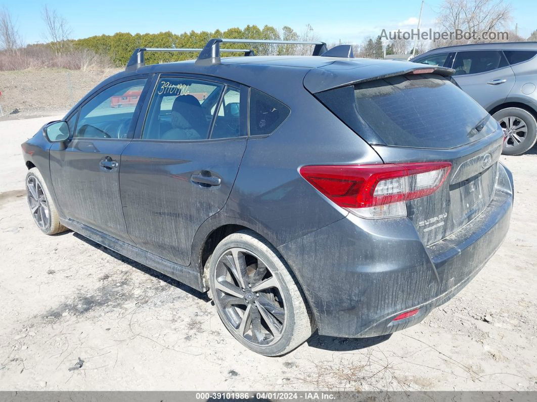 2021 Subaru Impreza Sport 5-door Gray vin: 4S3GTAM64M3714048