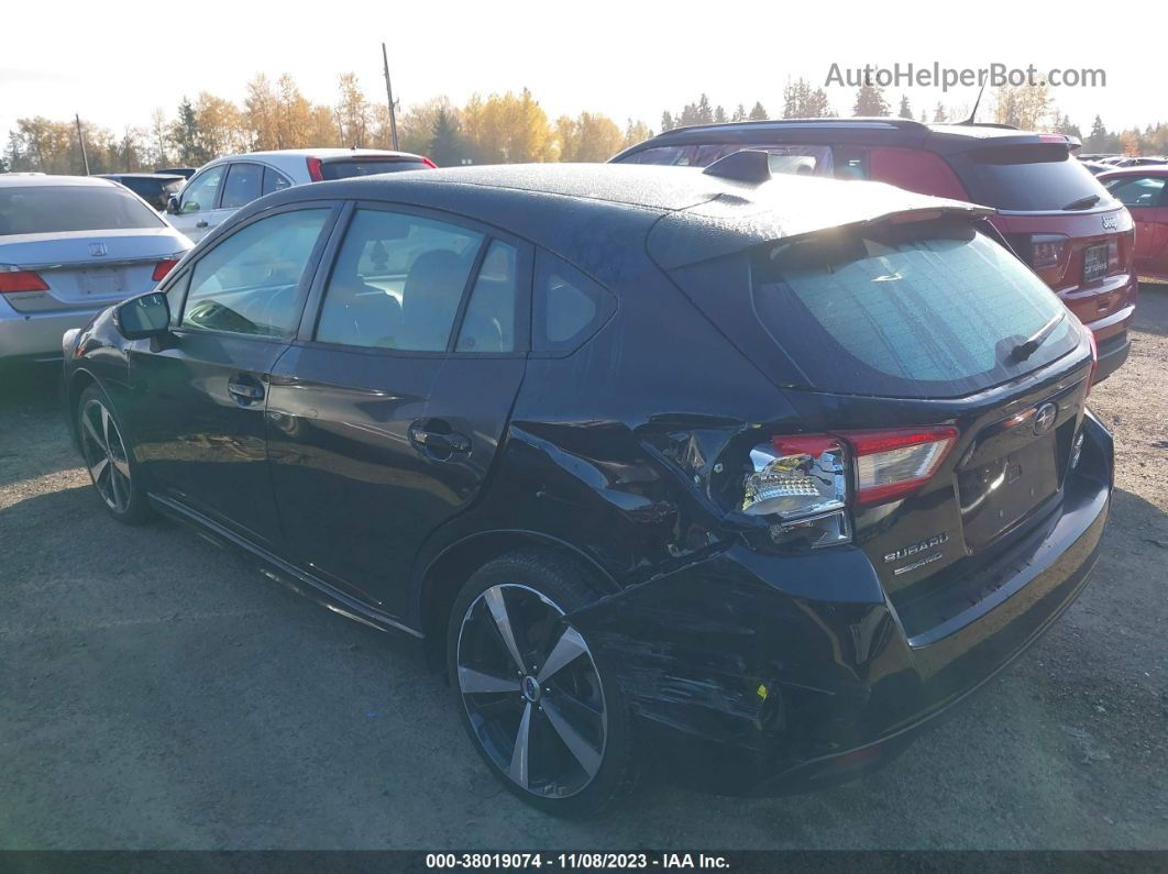 2018 Subaru Impreza Sport Черный vin: 4S3GTAM65J3701630