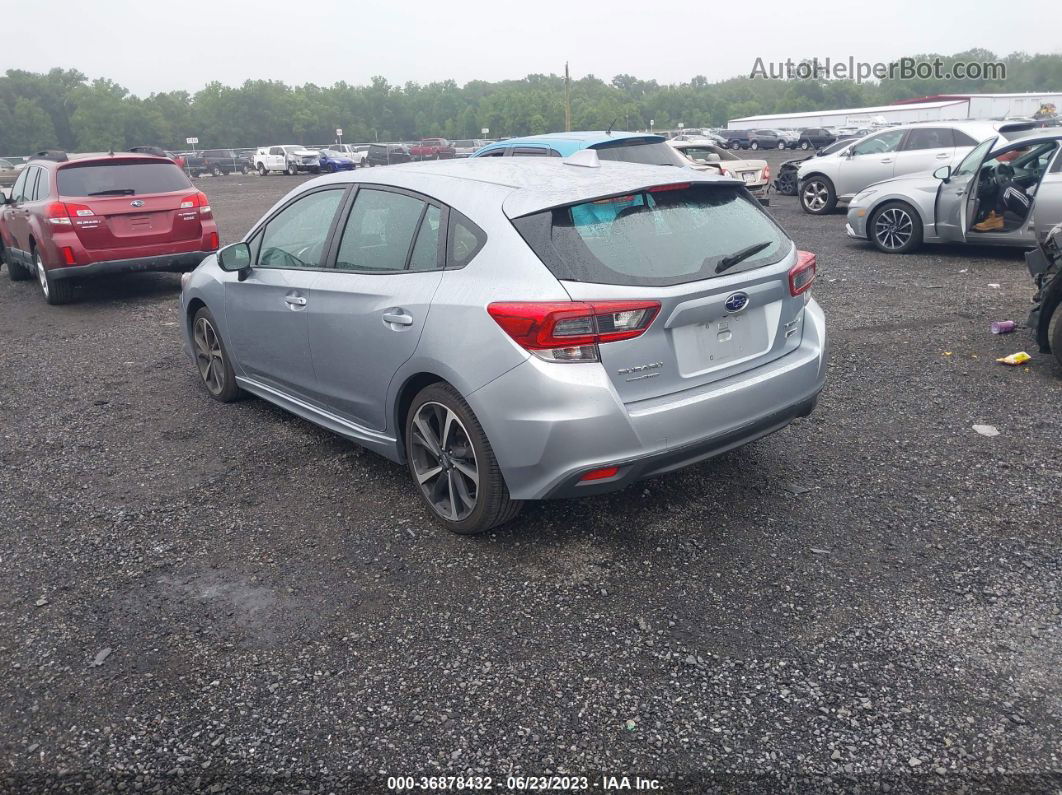 2021 Subaru Impreza Sport Светло-синий vin: 4S3GTAM66M3707893