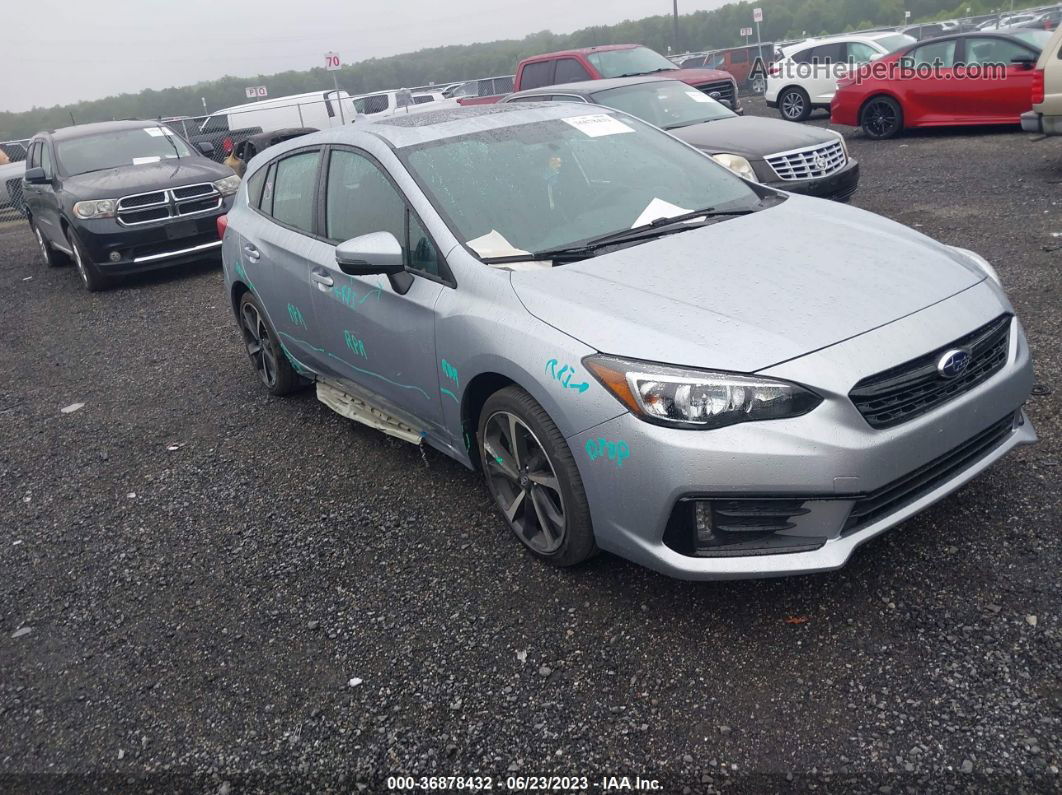 2021 Subaru Impreza Sport Light Blue vin: 4S3GTAM66M3707893