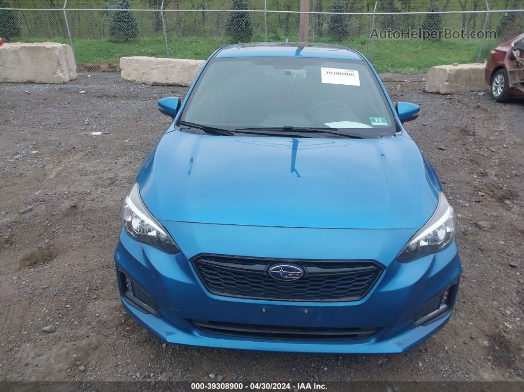 2018 Subaru Impreza 2.0i Sport Blue vin: 4S3GTAM6XJ3720741