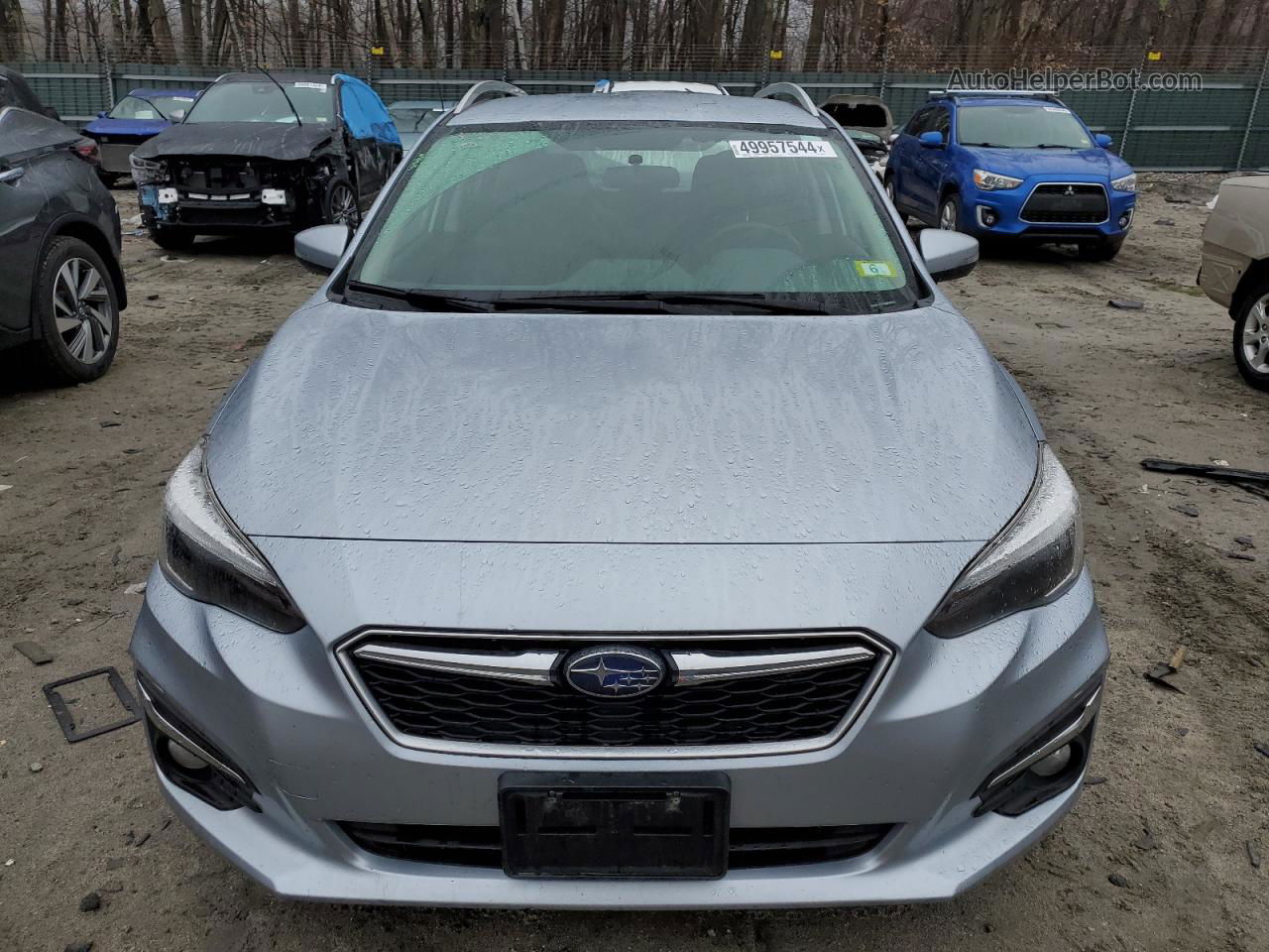 2018 Subaru Impreza Limited Silver vin: 4S3GTAN60J3748109