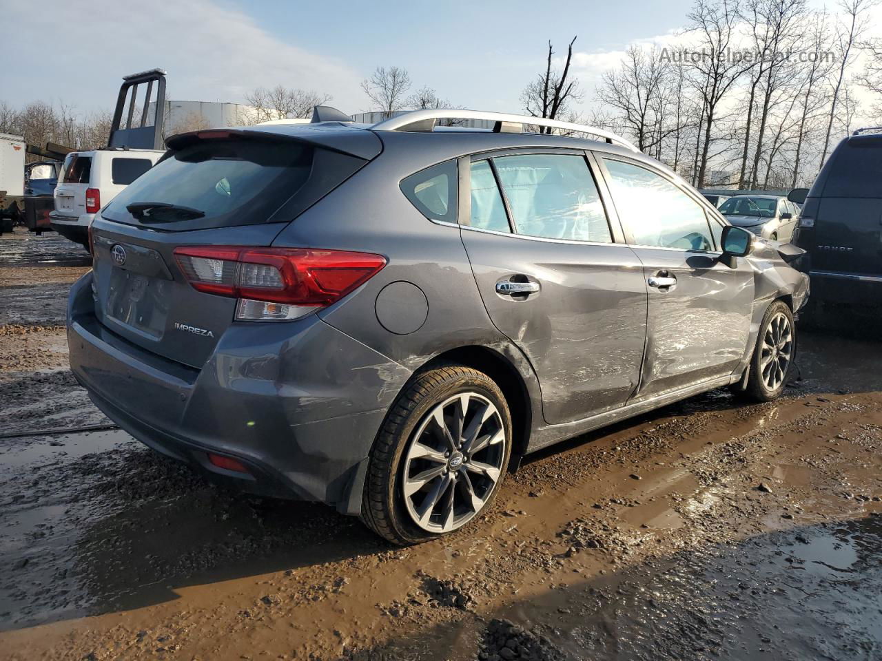 2021 Subaru Impreza Limited Угольный vin: 4S3GTAT64M3717520