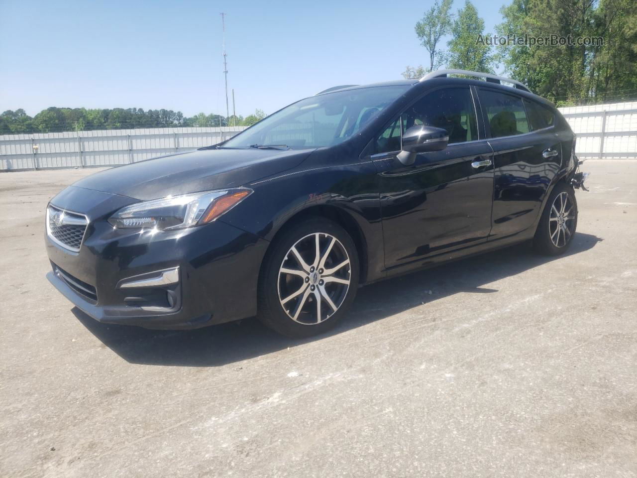 2018 Subaru Impreza Limited Black vin: 4S3GTAT69J3744448