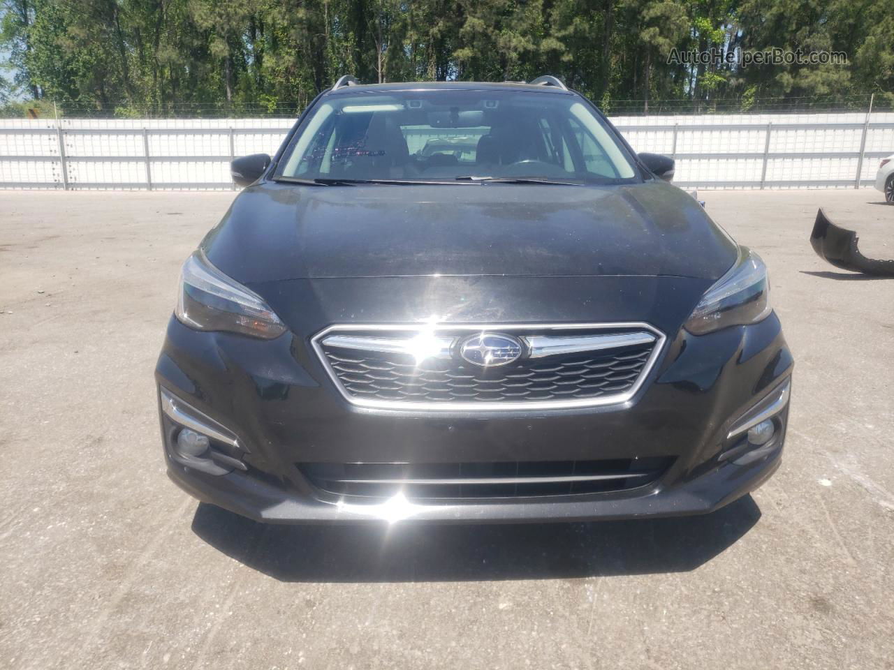 2018 Subaru Impreza Limited Черный vin: 4S3GTAT69J3744448