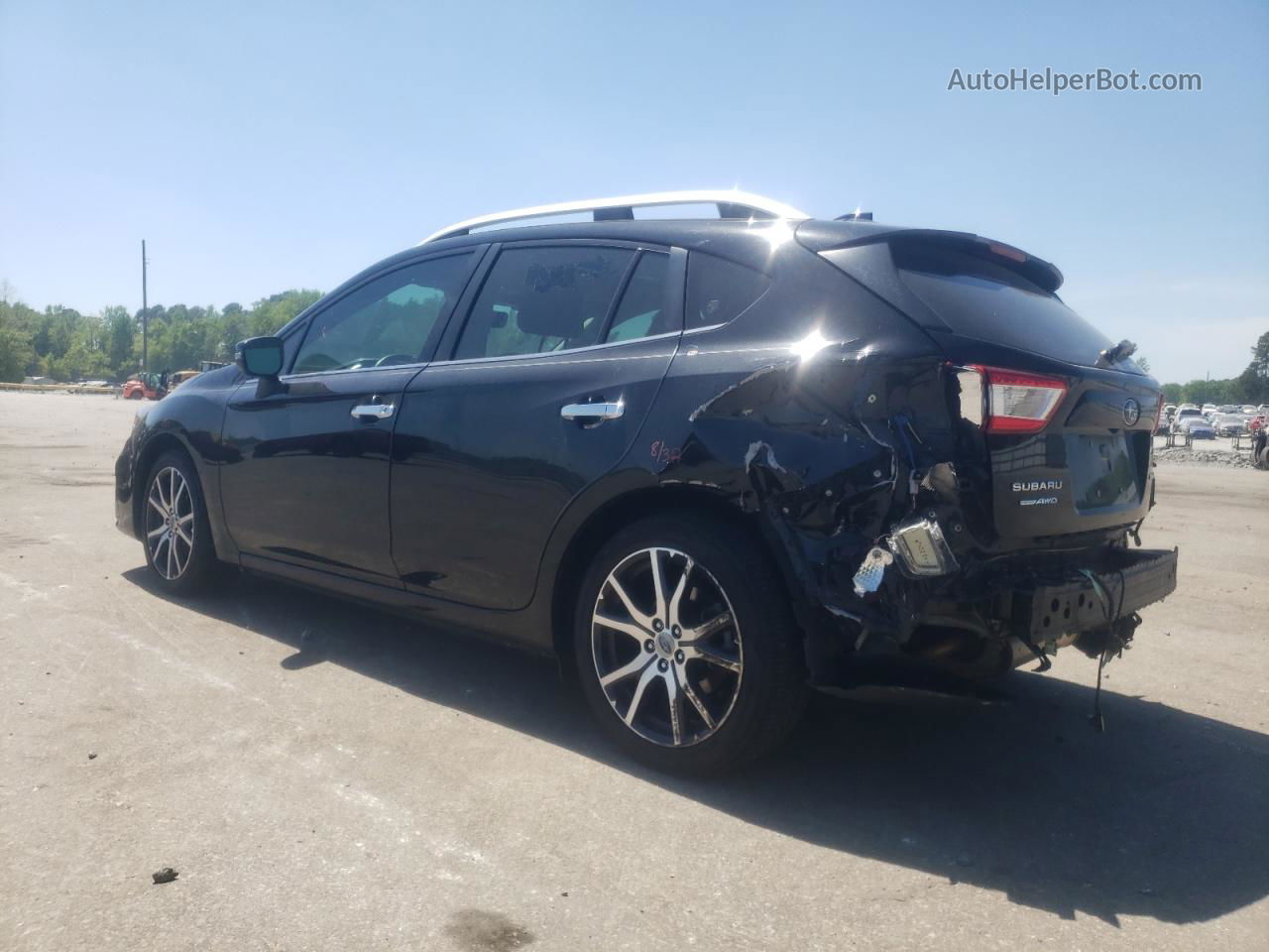 2018 Subaru Impreza Limited Черный vin: 4S3GTAT69J3744448