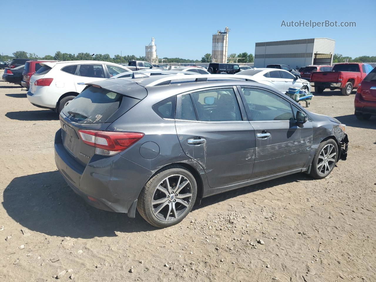 2018 Subaru Impreza Limited Charcoal vin: 4S3GTAU60J3729710